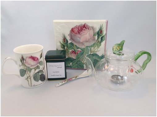 roses and tea for one